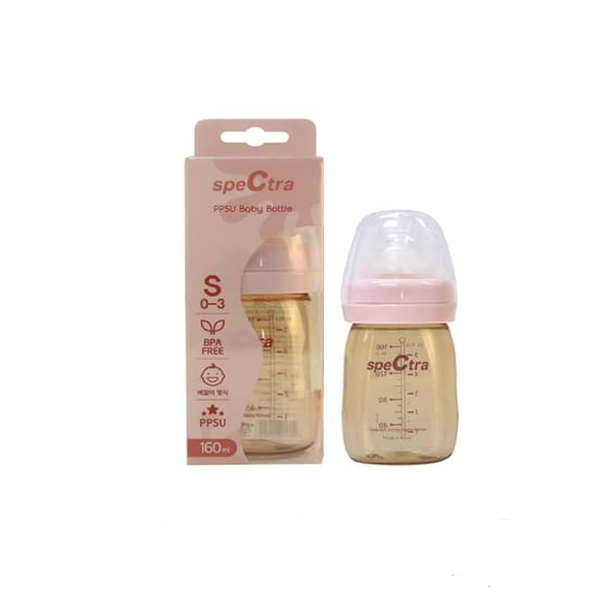 Spectra PPSU Baby Bottle Wide Neck 160ml (S)