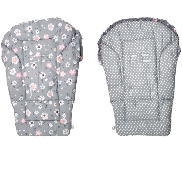 Stroller Pad Kinderkeen - Fiori Grey