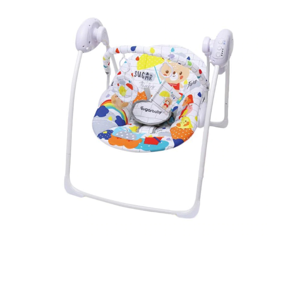 Sugar Baby Gold Edition Premium Swing Bouncer - Rainy Rainbow