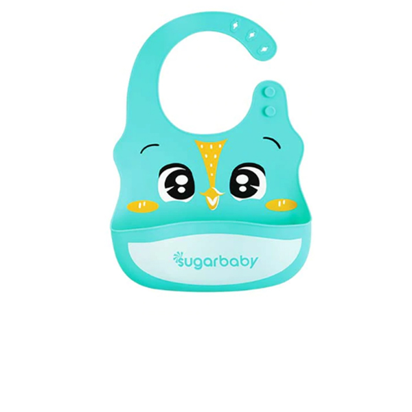 Sugar Baby Premium Silicone Bib XL - Green