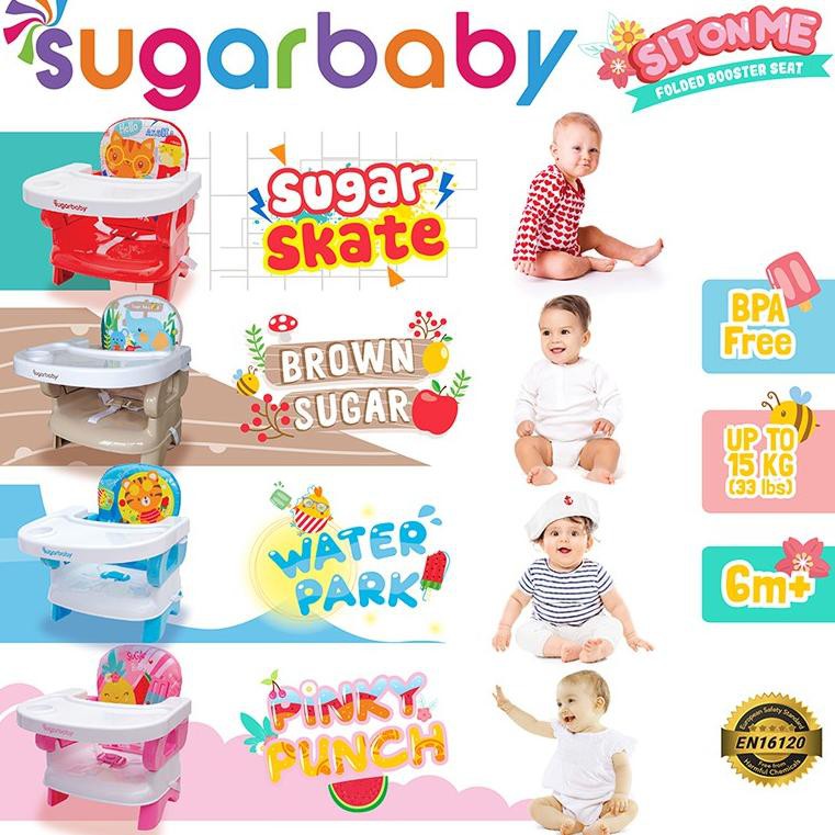 Sugar Baby Sit On Me Folded Booster Seat - Sugar Skate