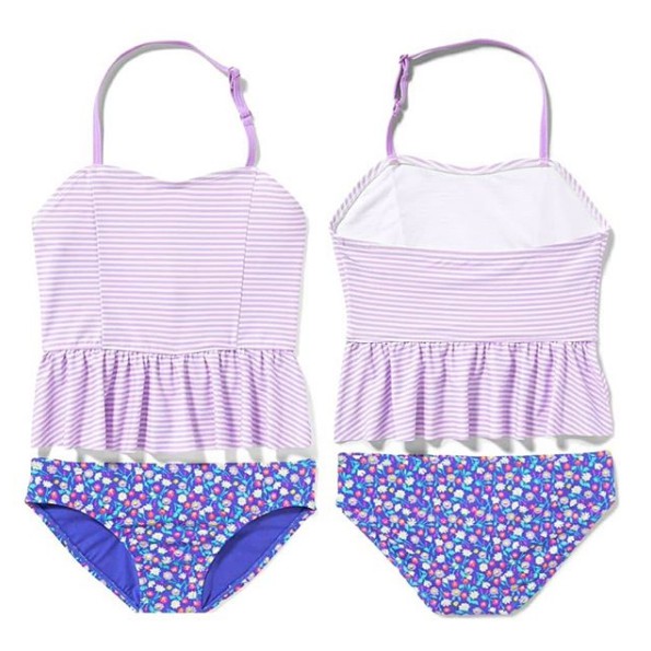 Swimsuit Stripe Flower (Size XL)