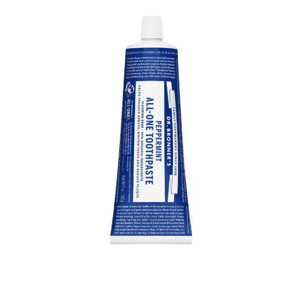 Dr. Bronner's Toothpaste 140g - Peppermint