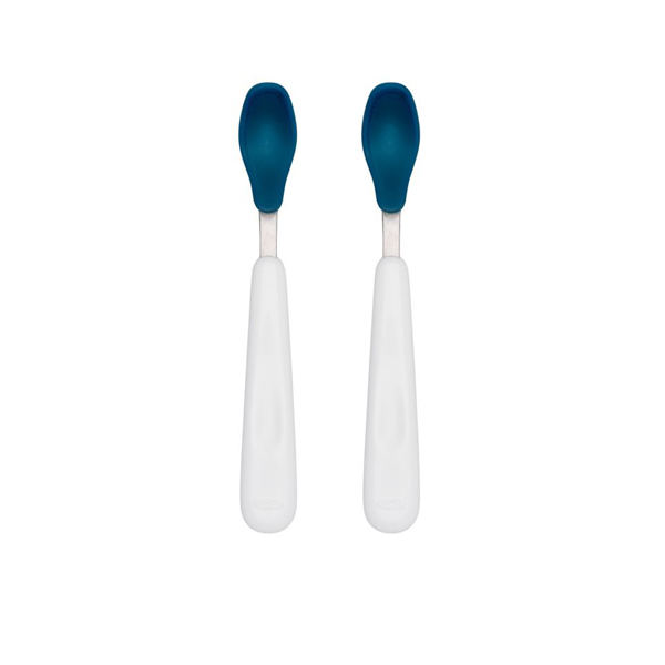 OXO Tot Feeding Spoon Set Navy