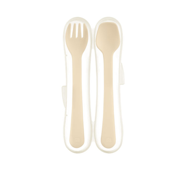 Simba Spoon & Fork Set - Vanilla