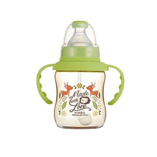 Simba Dorothy Wonderland PPSU Std Feeding Bottle 150ml With Handle - Green