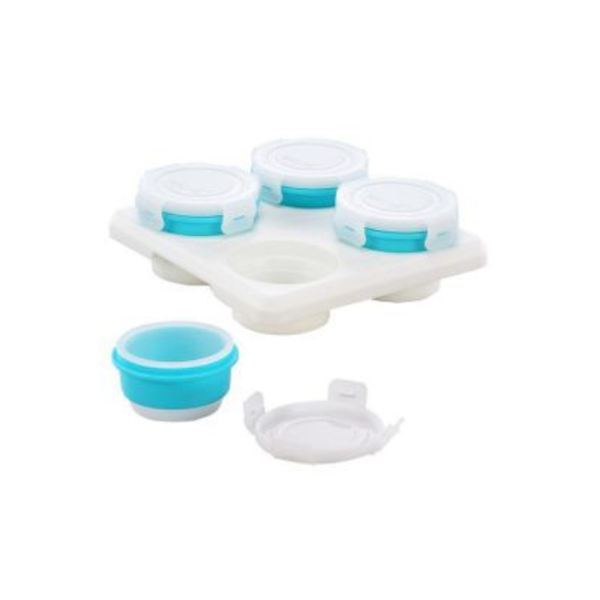 2Angels Silicone Baby Food Storage Cup 4x60ml