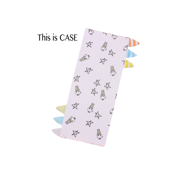 Baa Baa Sheepz Medium Buddy Case - Star Pink