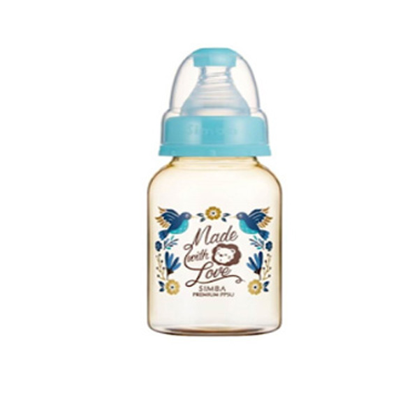 Simba Dorothy PPSU Std Feeding Bottle 150ml - Hummingbird Blue