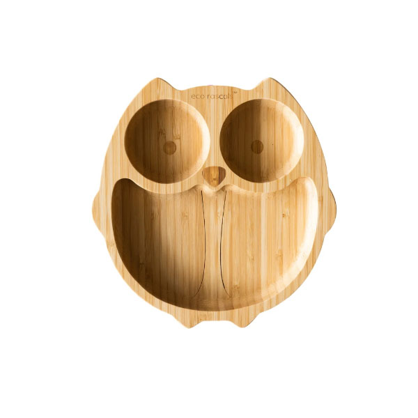 Ecorascals Bamboo Owl Set - Blue