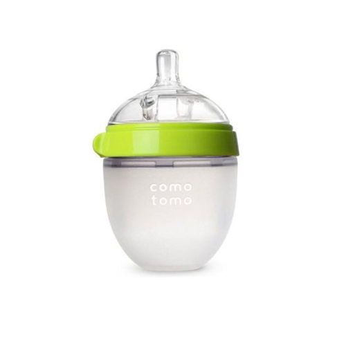 Comotomo Silicone Baby Bottle 150ml Green