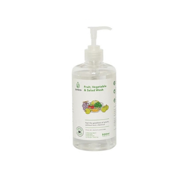 Pureco Fruit, Vegetable & Salad Wash 500ml