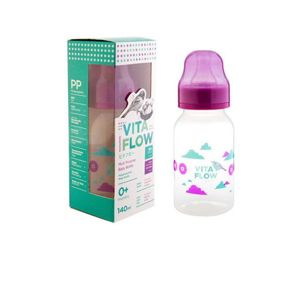 Vita Flow Multi Purpose Baby Bottle 140ml - Kumpulan Awan