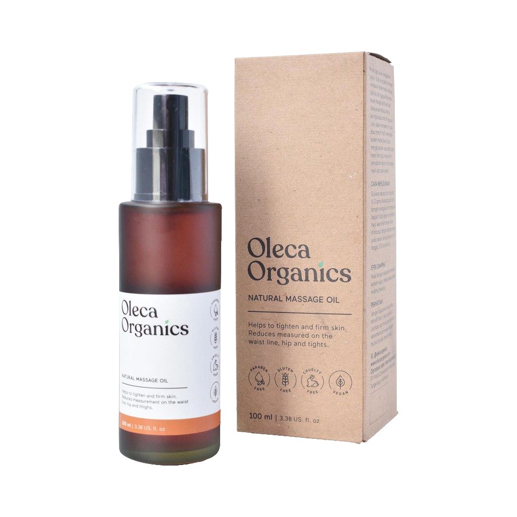 Oleca Organics Natural Massage Oil 100ml