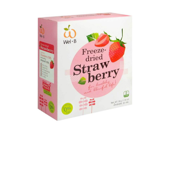 Wel-B Freeze Dried 25g - Strawberry