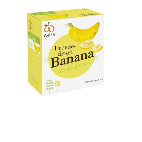 Wel-B Freeze Dried 30g - Banana