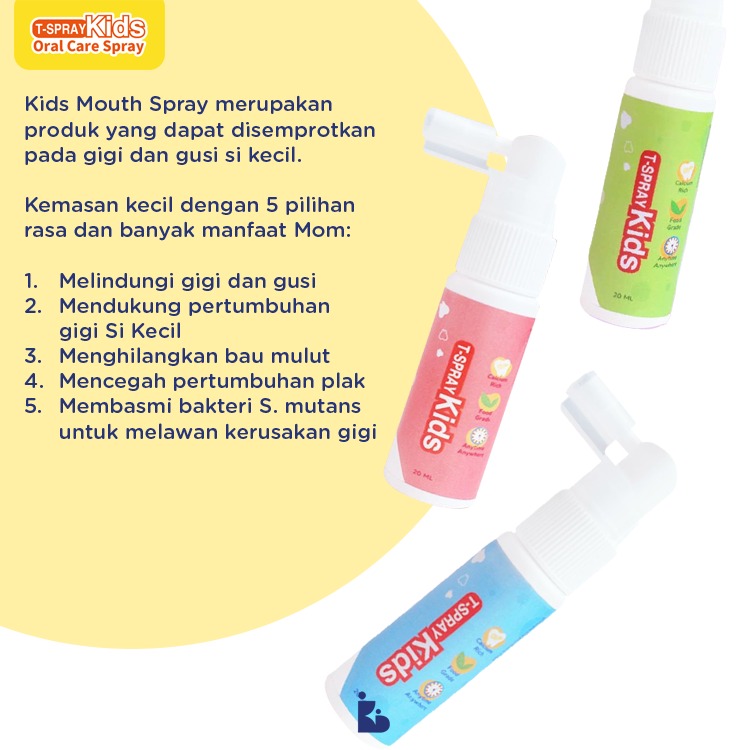 T-Spray Kids Oral Care - Milk