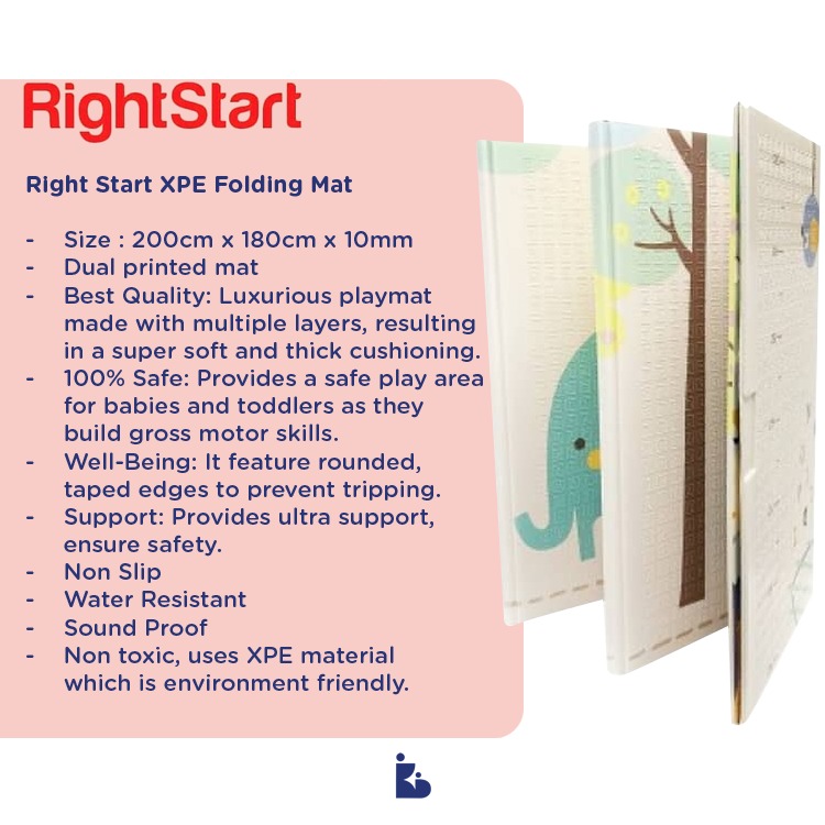 Right Start XPE Foldable Mat - Wonderland