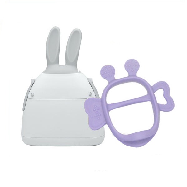 Mama's Tem JemJem Monster Teether Bunny Case - Lavender Purple