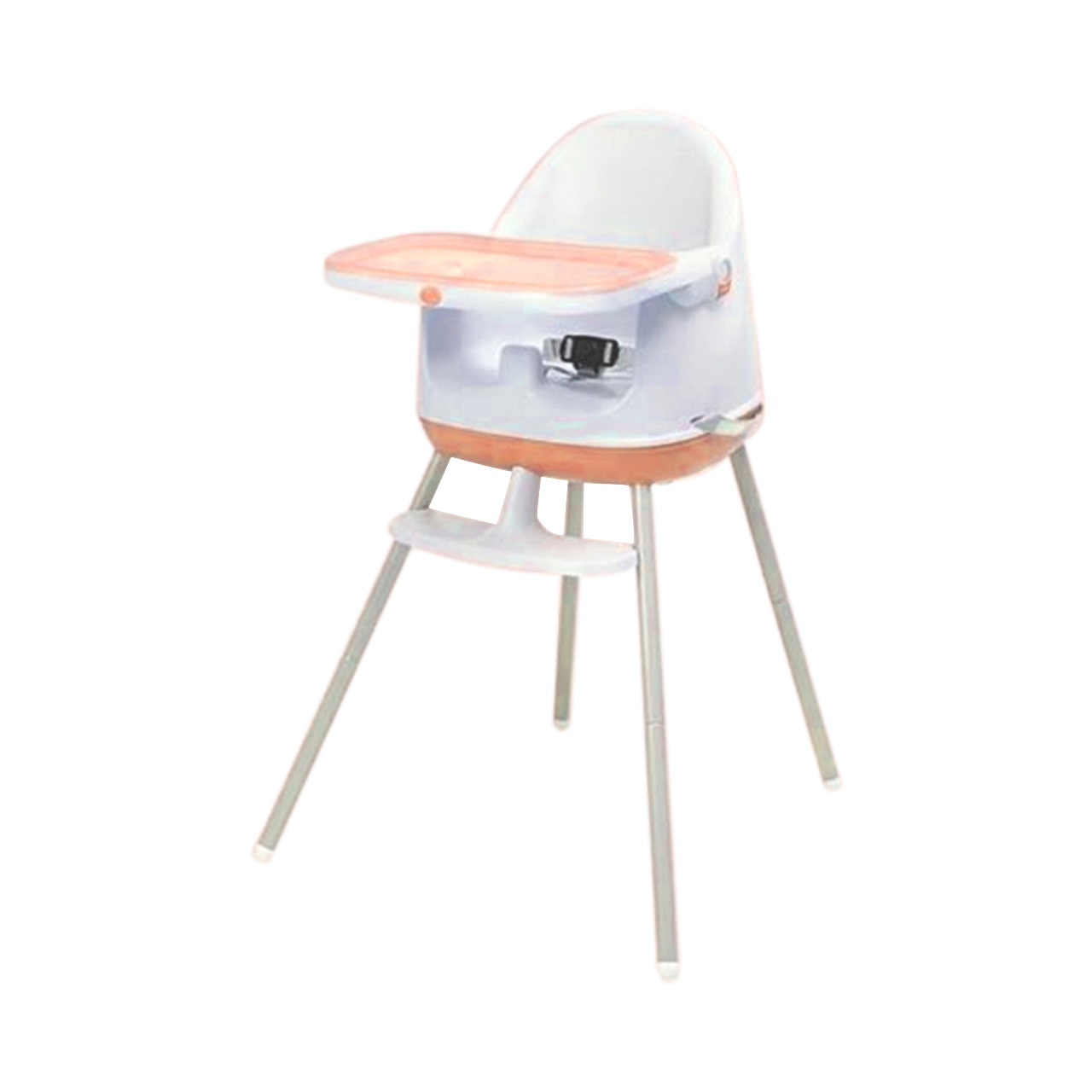 Right Start 3in1 High Chair - Candlelight Orange