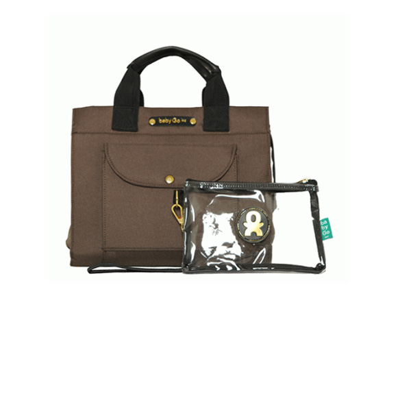 BabyGo Inc Zoey Mini Diaper Bag - Brown