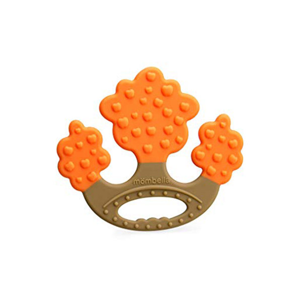 Mombella Apple Tree Teether - Orange