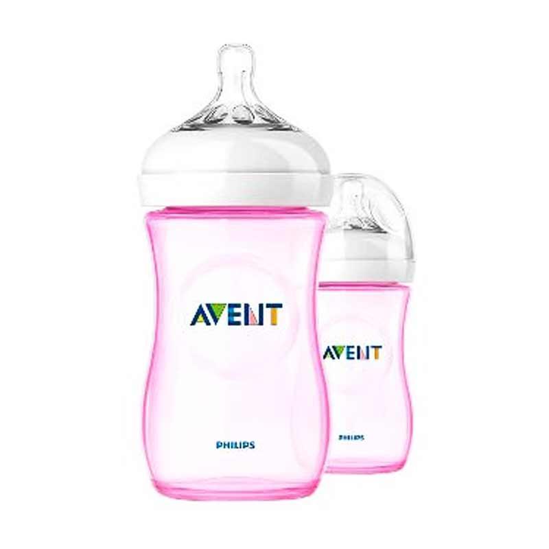 Avent Natural Pink 2x260ml