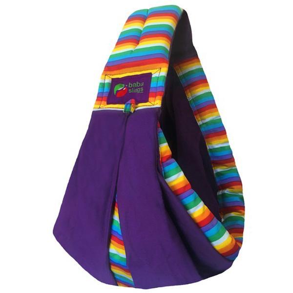 Baba Slings Stripe - Rainbow Purple