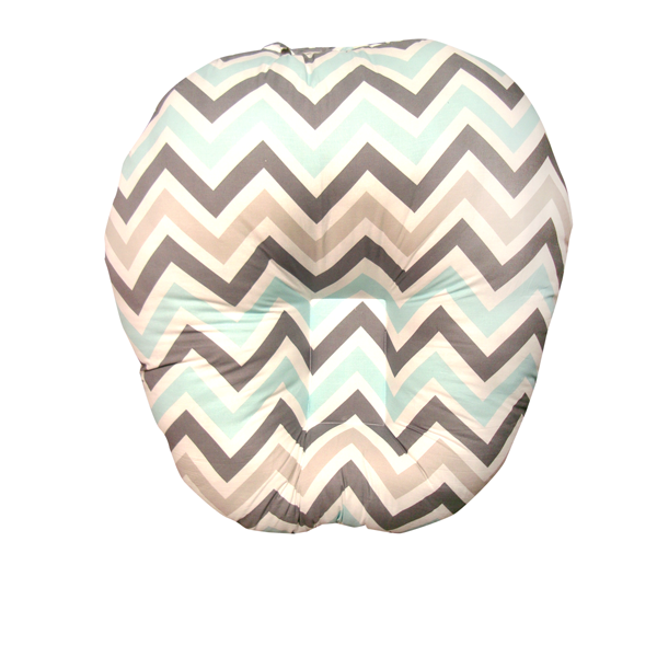 Kinderkeen Baby Lounger - Chevron Tosca