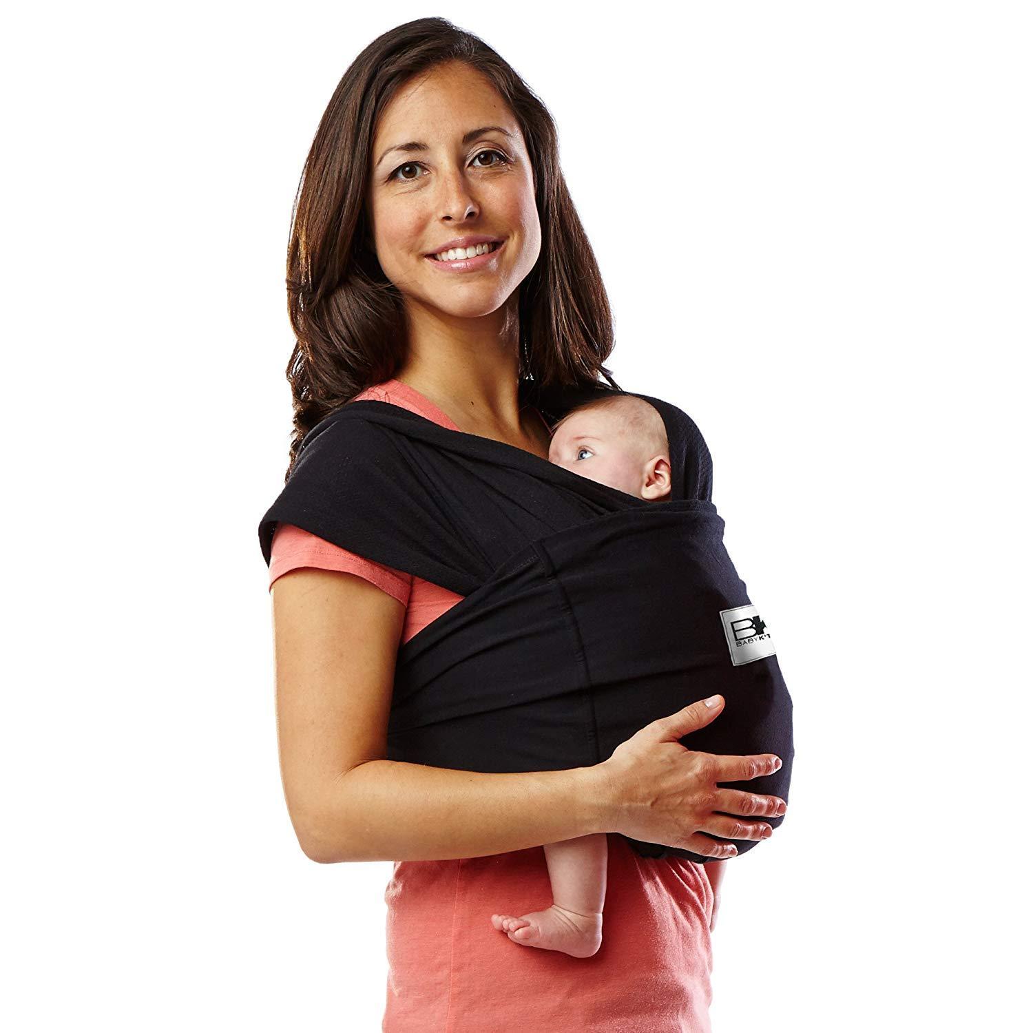 Baby K'tan Baby Carrier Basic Black XS