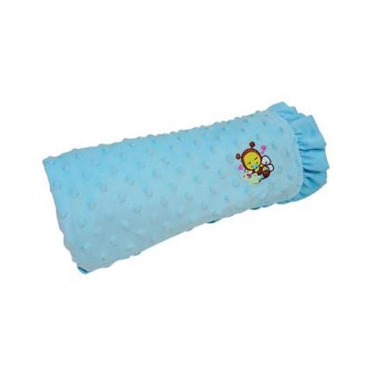 Babybee Cuddle Blanket - Dot Blue Bonnet