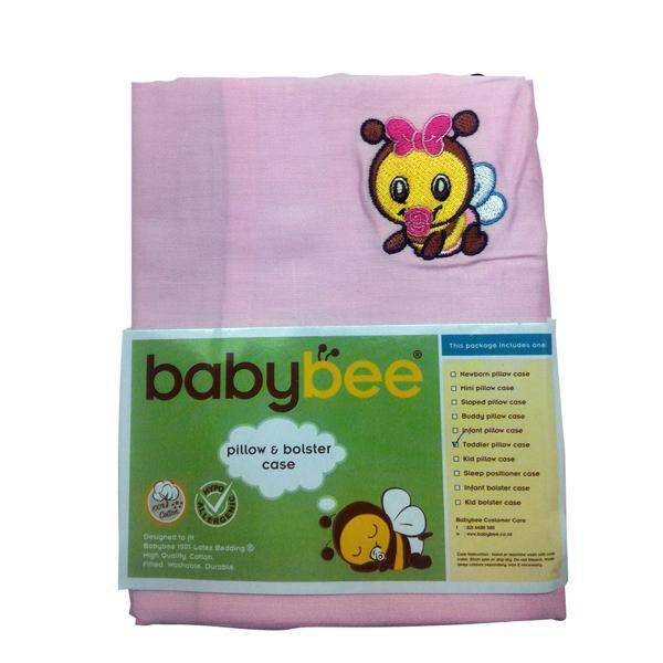 Babybee Toddler Pillow Case - Pink