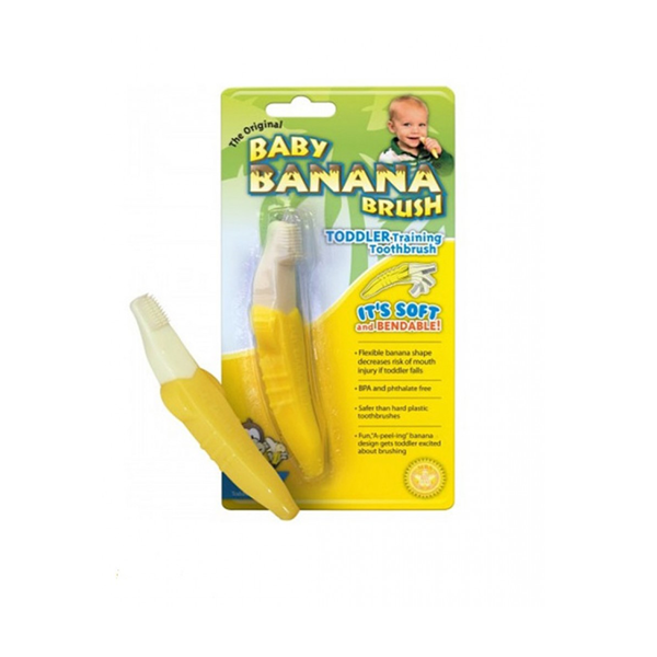 Baby Banana Toothbrush For Toddler