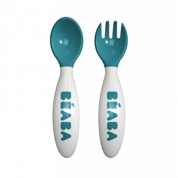 Beaba 2nd Age Cutlery - Blue