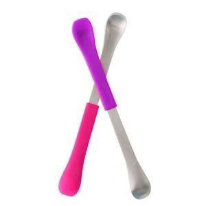 Boon Swap 2in1 Feeding Spoon Grape Pink