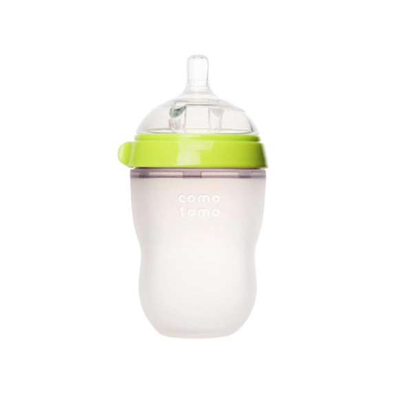 Comotomo Silicone Baby Bottle 250ml Green