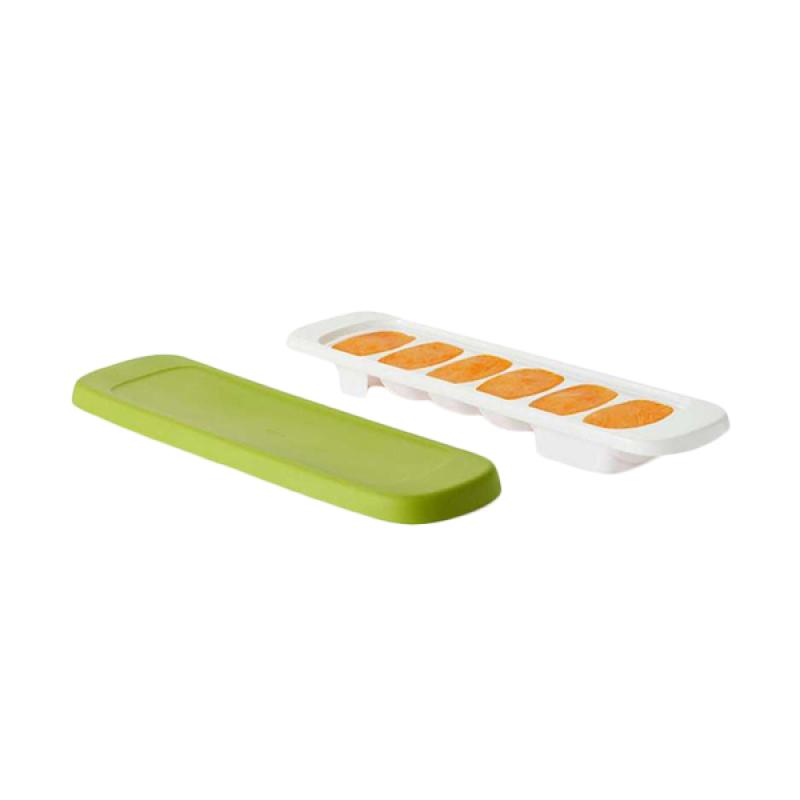 Oxo Tot Baby Food Freezer Tray w/ Silicone Lid 2pk - Green