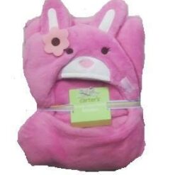 Carter Blanket Fleece Bear Pink