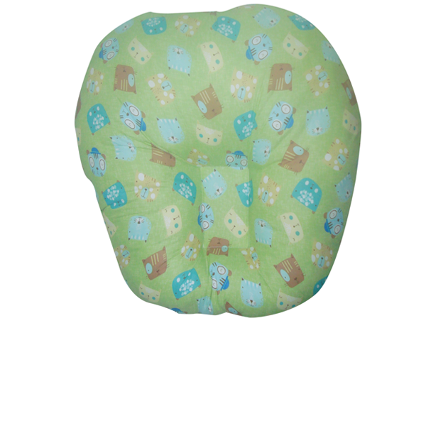 Kinderkeen Baby Lounger - Green Cat