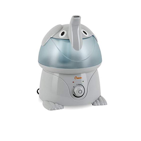 Crane Ultrasonic Cool Mist Humidifier - Elephant Grey