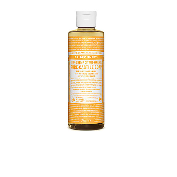 Dr. Bronner's Pure Castile Liquid Soap 237ml - Citrus