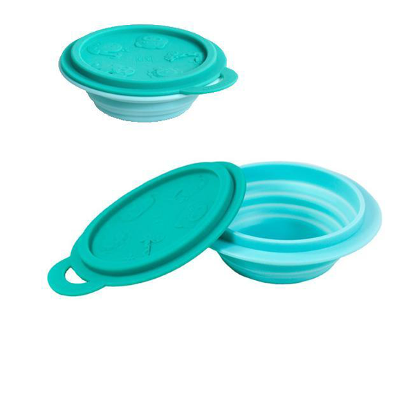 Marcus & Marcus Collapsible Bowl - Green Elephant