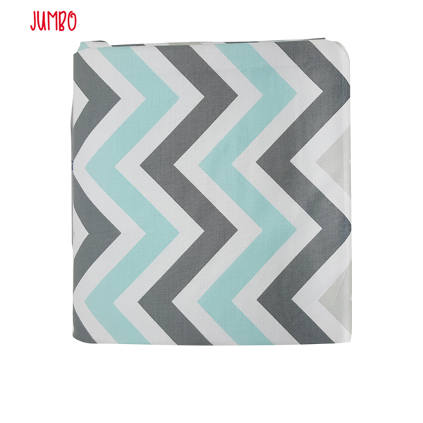 Kinderkeen Waterproof Sheet Jumbo (200x200) - Chevron Tosca