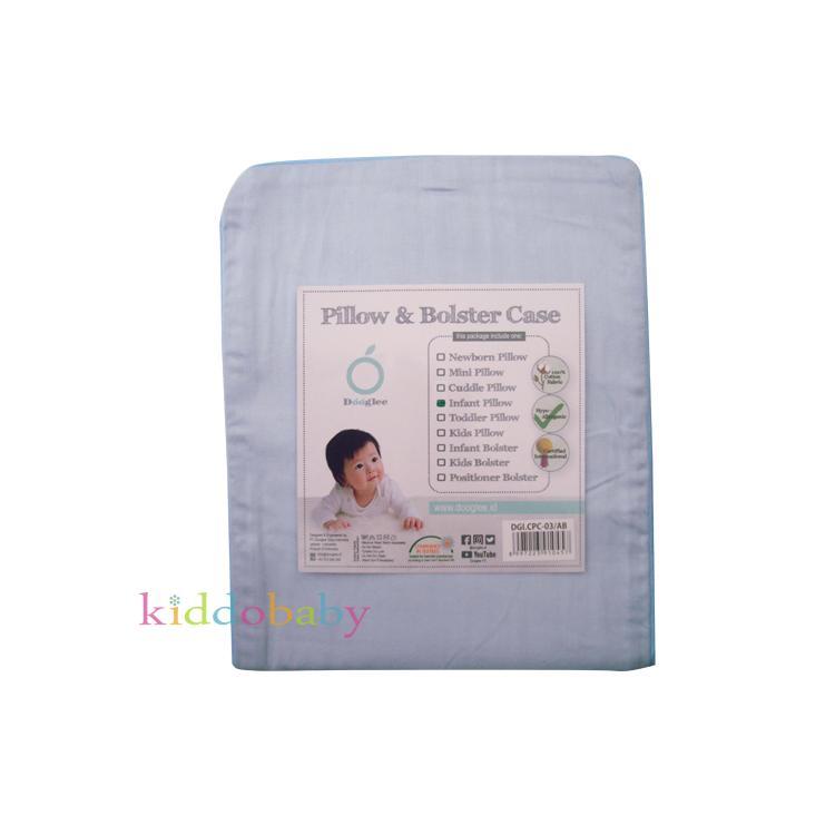 Dooglee Case Infant Pillow - Aqua Blue