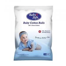 Baby Safe Cotton Balls 100pcs