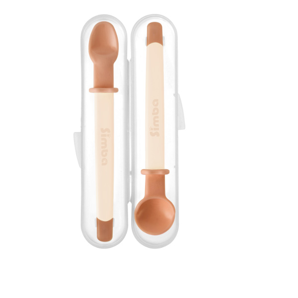 Simba Feeding Spoon Set - Caramel