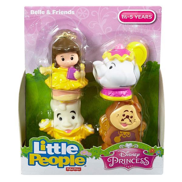 Fisher Price LP Disney Princes Buddy Pack Asst. (4 Asst) - Belle & Friends