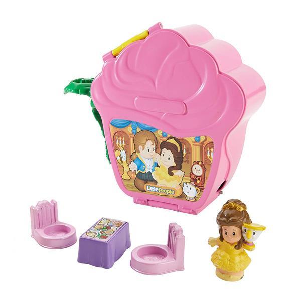 Fisher Price LP Disney Princess Fold N Go Asst (3 Asst) - Belle's Fold 'n Go Rose