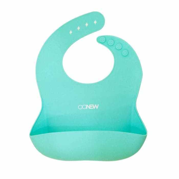 OONEW Silicone Waterproof Baby Bib - Green