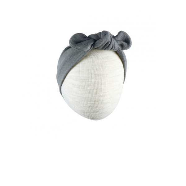 Little Palmerhaus Rounded Knot Headband - Charcoal